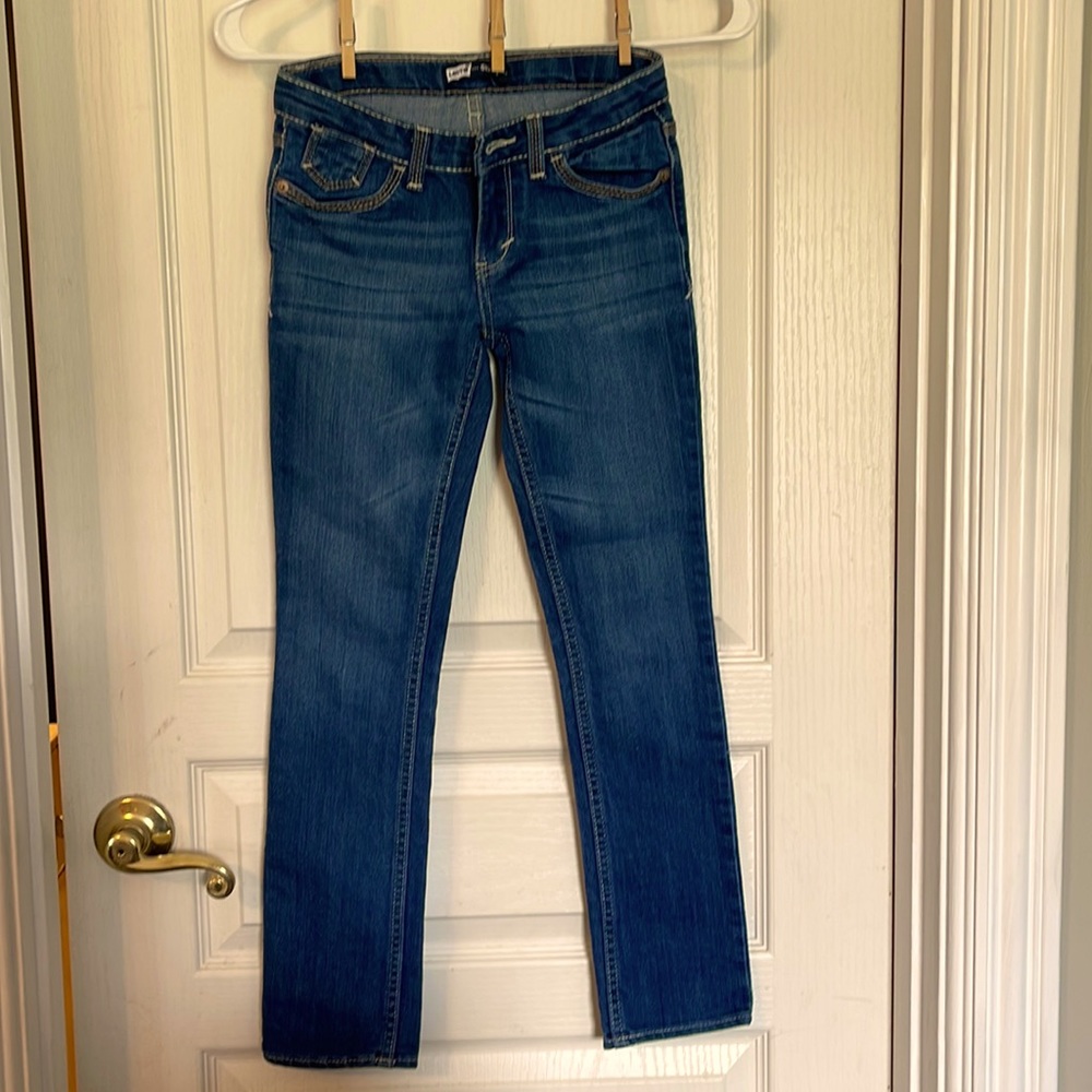 Girls skinny Levi’s. Size 8. NWOT